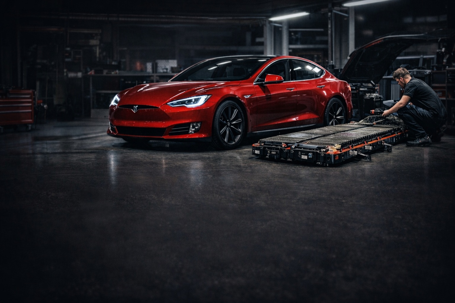 ремонт батареї Tesla в Івано-Франківську